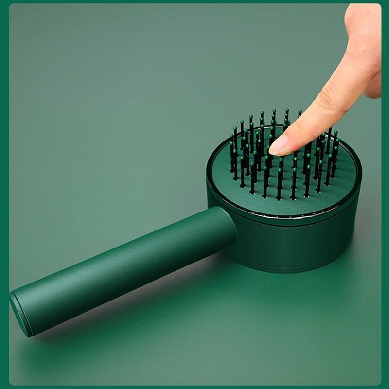 6034 Air Cushion Massage Brush, Airbag Massage Comb with Long Handle, Self-Cleaning Hair Brush, Detangling Anti-Static for All Hair 6034 Air Cushion Massage Brush, Airbag Massage Comb with Long Handle, Self-Cleaning Hair Brush, Detangling Anti-Static for All Hair